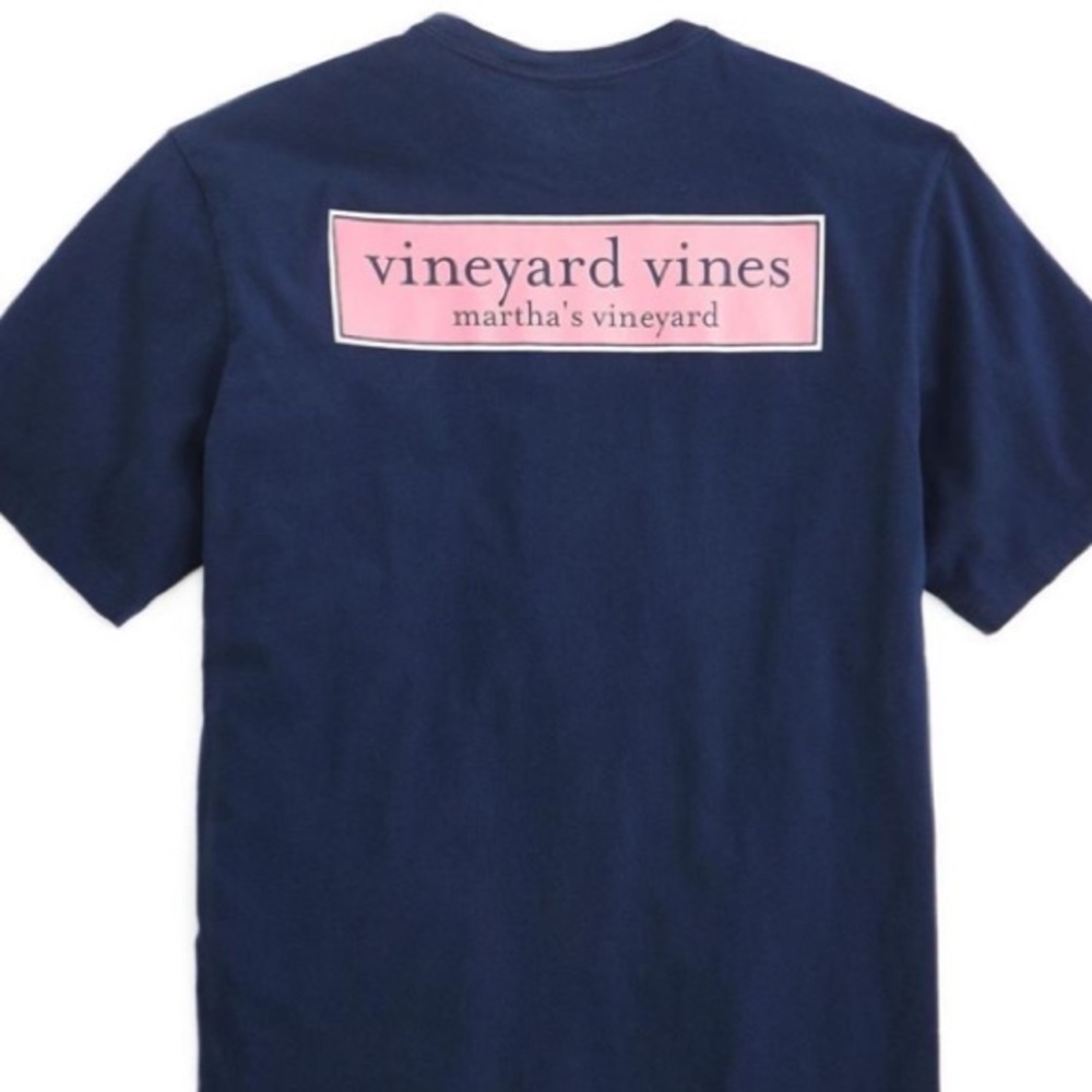 Vineyard vines navy graphic tee